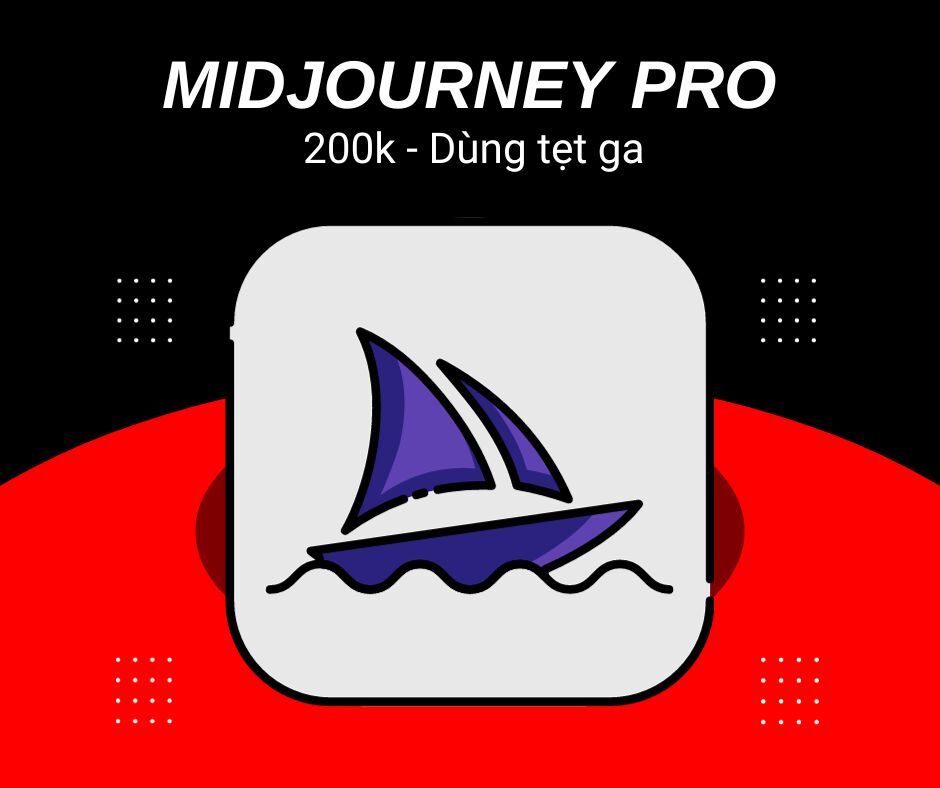 Midjourney Pro Không Giới Hạn Số Lần Tạo Ảnh